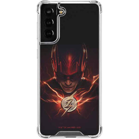 DC Comics The Flash Movie: The Flash Poster Galaxy S21 FE Clear Case